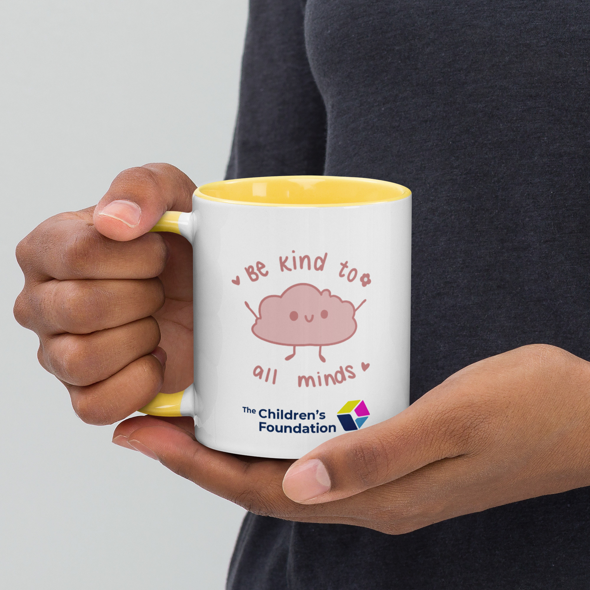 Be kind to all minds Mug with Color Inside